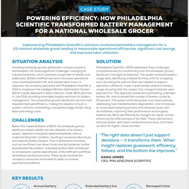 Case study of Powering Efficiency