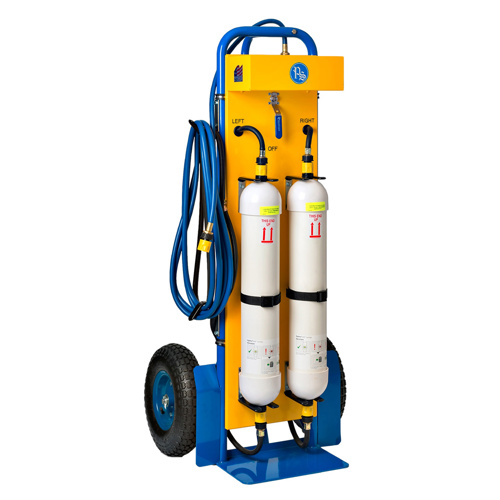 HydroPure Mobile Dual Deionizer Cart